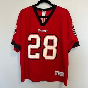 Warrick Dunn Tampa Bay Buccaneers Vintage 7 Logo 90s Football Jersey Mens Size M